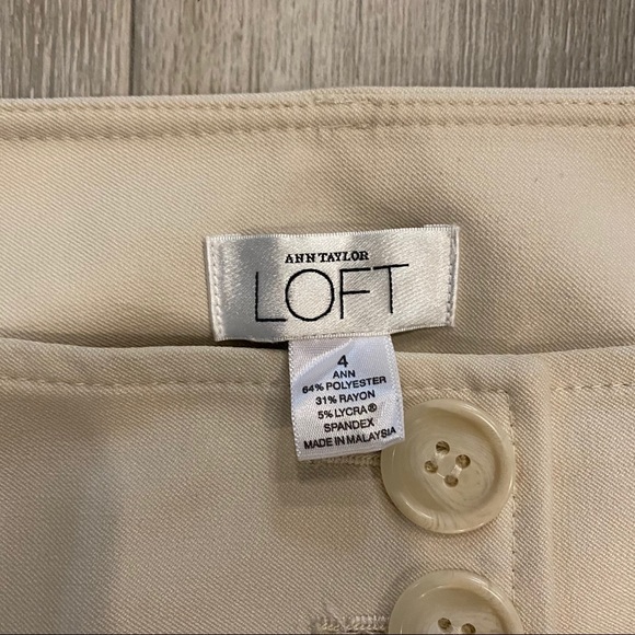 LOFT Women’s Classic Soft Wide Leg Pant - Picture 3 of 4